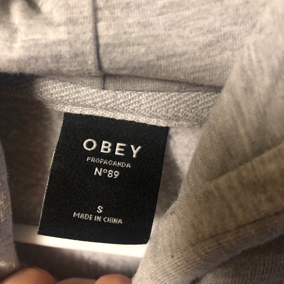 Womens Obey sweater - Picture 2 of 3